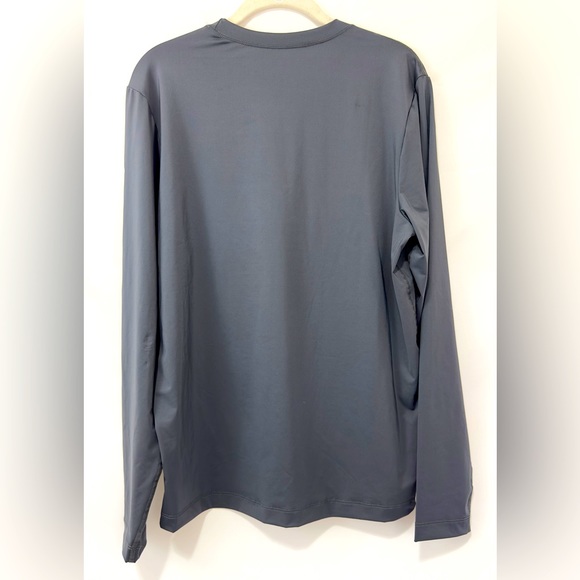 SOL ANGELES - MENS CIRCLE WAVES RASHGUARD - CARBON UPF 50+ Medium - Picture 6 of 9